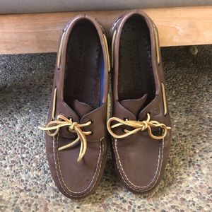 Sperry boat shoes, gently used